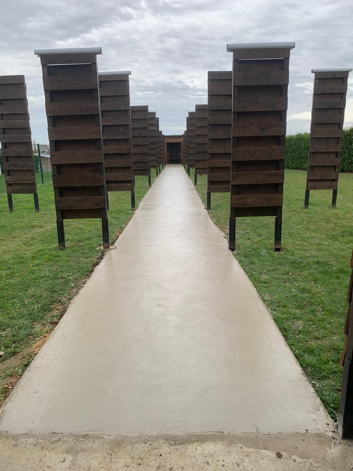 Fin de l&rsquo;allée centrale !