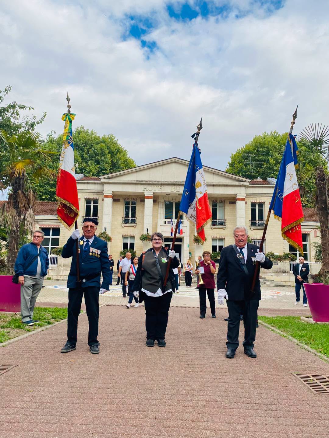 La commémoration du 82e anniversaire de la Libération de Louvre le 05 septembre 2026